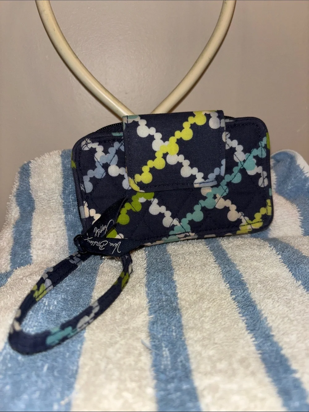 Disney Parks Vera Bradley Mickey wallet wristlet good used shape